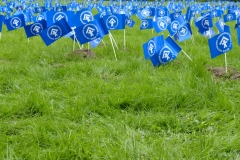 Fähnchenaktion am 20. September 2019
